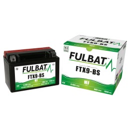 Batería de moto Fulbat FTX9-BS 12V 8.4Ah 135A AGM | baterias.com