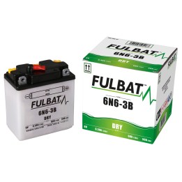 Batteria moto Fulbat 6N6-3B 6V 6.3Ah 50A | baterias.com
