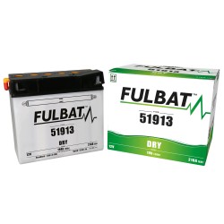 Motorcycle battery Fulbat 51913 12V 19Ah 210A | baterias.com