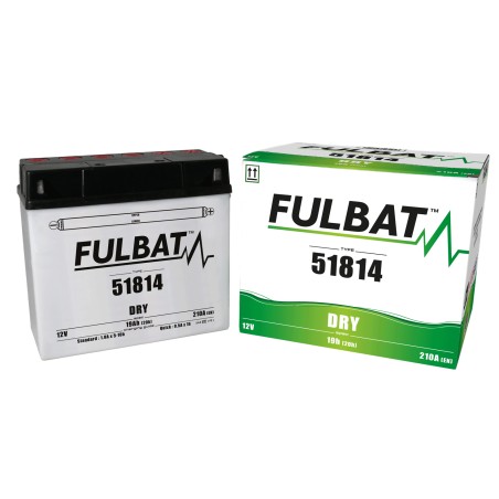 Motorradbatterie Fulbat 51814 12V 18Ah 210A | baterias.com