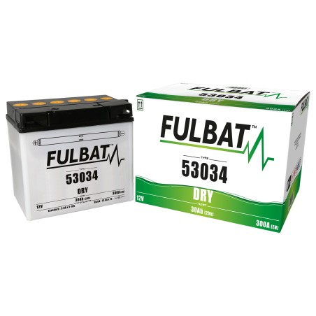 Motorradbatterie Fulbat 53034 12V 30Ah 300A | baterias.com