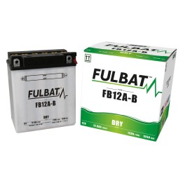 Batteria moto Fulbat FB12A-B 12V 12.6Ah 155A | baterias.com
