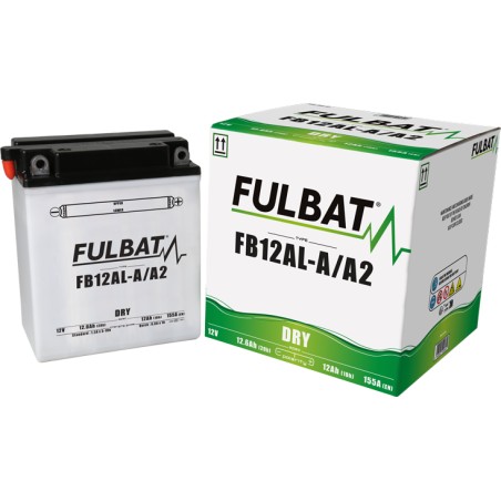 Motorradbatterie Fulbat FB12AL-A/A2 12V 12.6Ah 155A