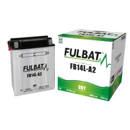 Batería de moto Fulbat FB14L-A2 12V 14.7Ah 175A | baterias.com