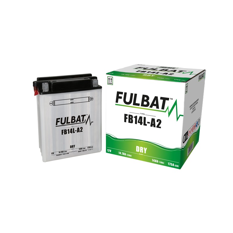 Batteria moto Fulbat FB14L-A2 12V 14.7Ah 175A | baterias.com