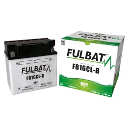 Batería de moto Fulbat FB16CL-B 12V 20Ah 240A | baterias.com