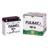 Motorcycle battery Fulbat FB7-A 12V 8.4Ah 105A | baterias.com