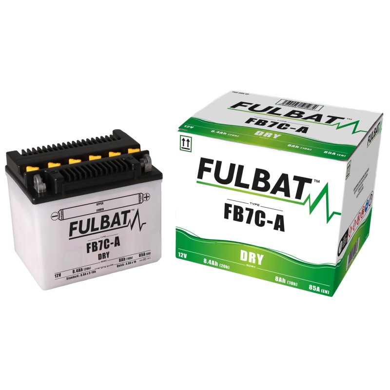 Bateria de mota Fulbat FB7C-A 12V 8.4Ah 85A | baterias.com
