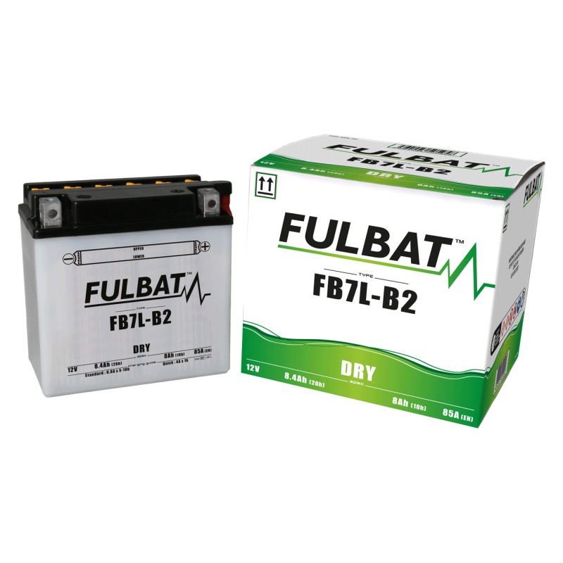 Bateria de mota Fulbat FB7L-B2 12V 8.4Ah 85A | baterias.com