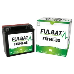 Batteria moto Fulbat FTX14L-BS 12V 12.6Ah 200A AGM | baterias.com