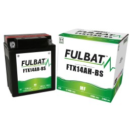 Motorcycle battery Fulbat FTX14AH-BS 12V 12.6Ah 210A AGM