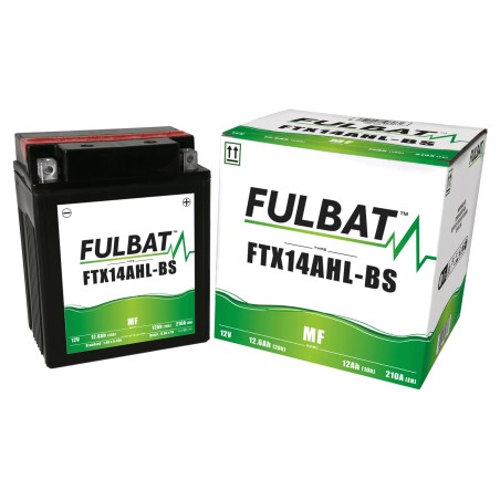 Batterie moto Fulbat FTX14AHL-BS 12V 12.6Ah 210A AGM
