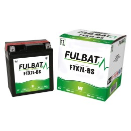 Batería de moto Fulbat FTX7L-BS 12V 6.3Ah 100A AGM | baterias.com