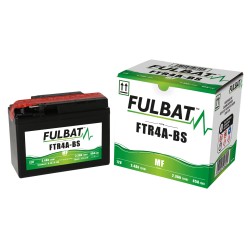 Motorcycle battery Fulbat FTR4A-BS 12V 2.4Ah 45A AGM