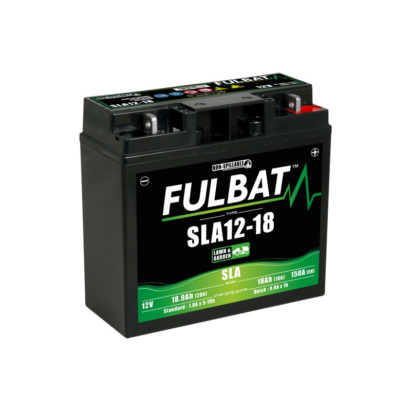 Lawnmower battery Fulbat SLA12-18 12V 18.9Ah 150A AGM