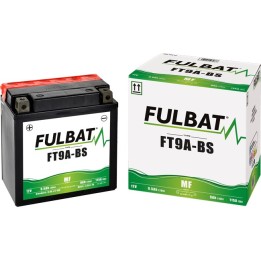 Batería de moto Fulbat FT9A-BS 12V 9.5Ah 115A AGM | baterias.com