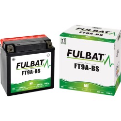 Motorcycle battery Fulbat FT9A-BS 12V 9.5Ah 115A AGM