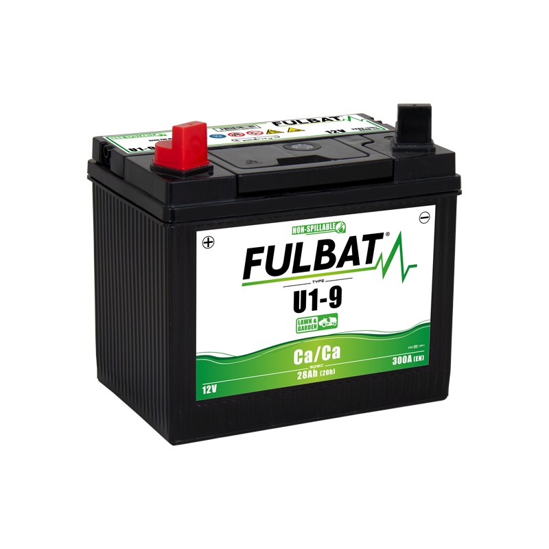 Batterie de tondeuse Fulbat U1-9 Ca/Ca 12V 28Ah 300A