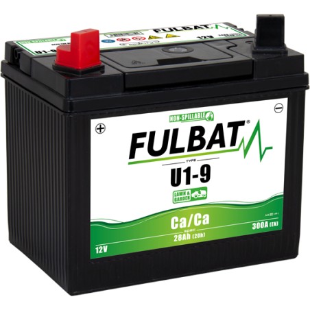 Bateria de corta-relva Fulbat U1-9 Ca/Ca 12V 28Ah 300A