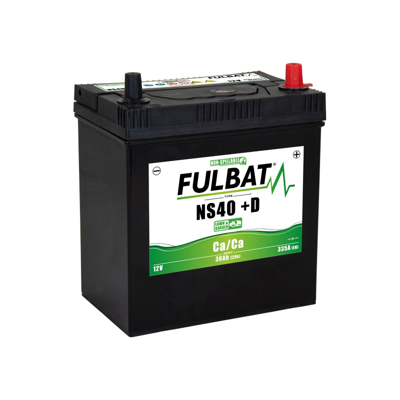 Batteria per rasaerba Fulbat NS40 +D 12V 36Ah 335A | baterias.com