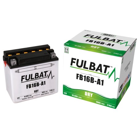 Batteria moto Fulbat FB16B-A1 12V 16.8Ah 210A | baterias.com