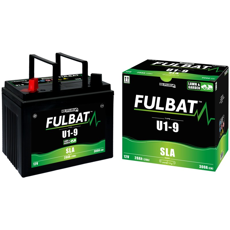 Batteria per rasaerba Fulbat U1-9 SLA 12V 28Ah 300A AGM