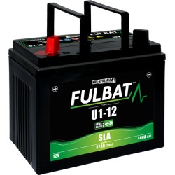 Lawnmower battery Fulbat U1-12 SLA 12V 32Ah 400A AGM
