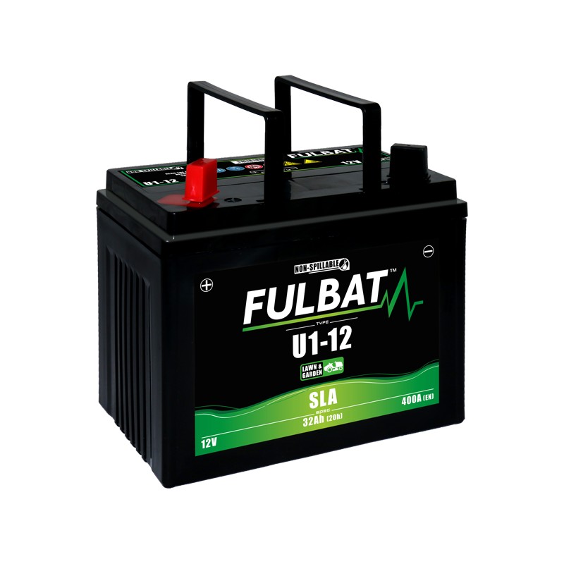Rasenmäher-Batterie Fulbat U1-12 SLA 12V 32Ah 400A AGM
