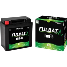 Motorcycle battery Fulbat FB9-B GEL 12V 9.5Ah 115A GEL