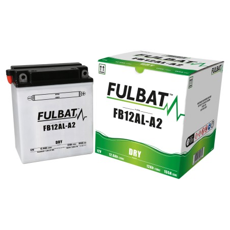 Batteria moto Fulbat FB12AL-A2 GEL 12V 12.6Ah 150A GEL