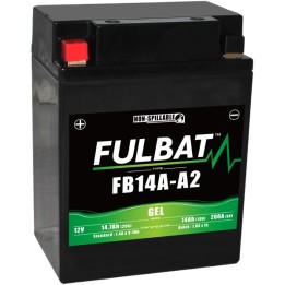 Motorcycle battery Fulbat FB14A-A2 GEL 12V 14.7Ah 200A GEL