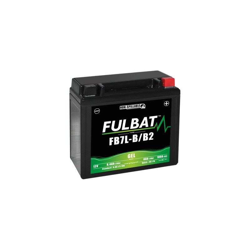Motorcycle battery Fulbat FB7L-B/B2 GEL 12V 8.4Ah 100A GEL