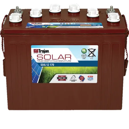 Batería Trojan SSIG 12 170 153Ah 12V Solar Signatura 100 Ciclos 50% Dod TROJAN - 1
