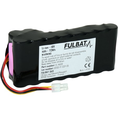 Batería de cortacésped Fulbat FL-HU03 18V 4Ah Li-Ion