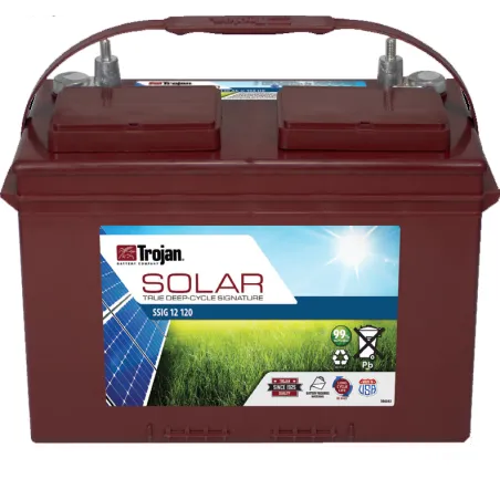 Batería Trojan SSIG 12 120 107Ah 12V Solar Signatura 600 Ciclos 50% Dod TROJAN - 1