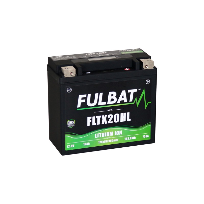 Batteria moto Fulbat FLTX20HL 12Ah 720A LiFePO4 – immagine 2