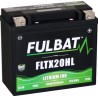 Motorcycle battery Fulbat FLTX20HL 12Ah 720A LiFePO4