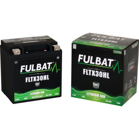 Batteria moto Fulbat FLTX30HL 18Ah 900A LiFePO4 | baterias.com