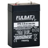 Stationary UPS battery Fulbat FP6-2.8 6V 2.8Ah AGM | baterias.com