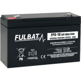 Stationary UPS battery Fulbat FP6-10 6V 10Ah AGM | baterias.com