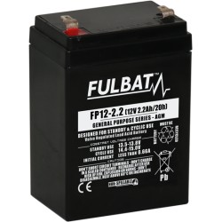 Batterie stationnaire onduleur Fulbat FP12-2.2 12V 2.2Ah AGM