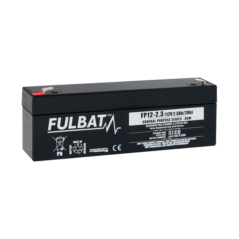 Stationary UPS battery Fulbat FP12-2.3 12V 2.3Ah AGM