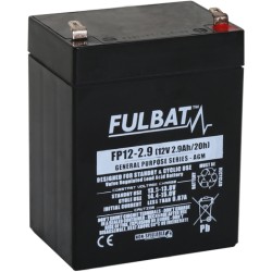 Batterie stationnaire onduleur Fulbat FP12-2.9 12V 2.9Ah AGM