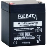 Bateria estacionária UPS Fulbat FP12-4.5 12V 4.5Ah AGM