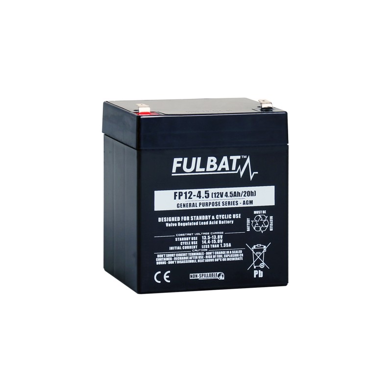 Batteria stazionaria UPS Fulbat FP12-4.5 12V 4.5Ah AGM