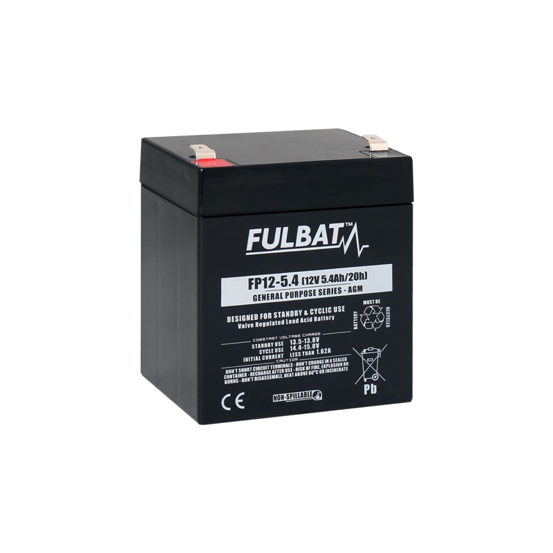 Batteria stazionaria UPS Fulbat FP12-5.4 12V 5.4Ah AGM