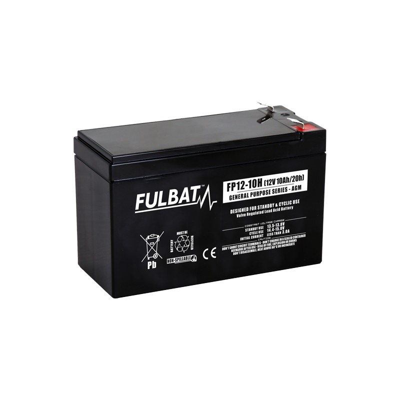 Batterie de tondeuse Fulbat FP12-10H 12V 10.5Ah AGM