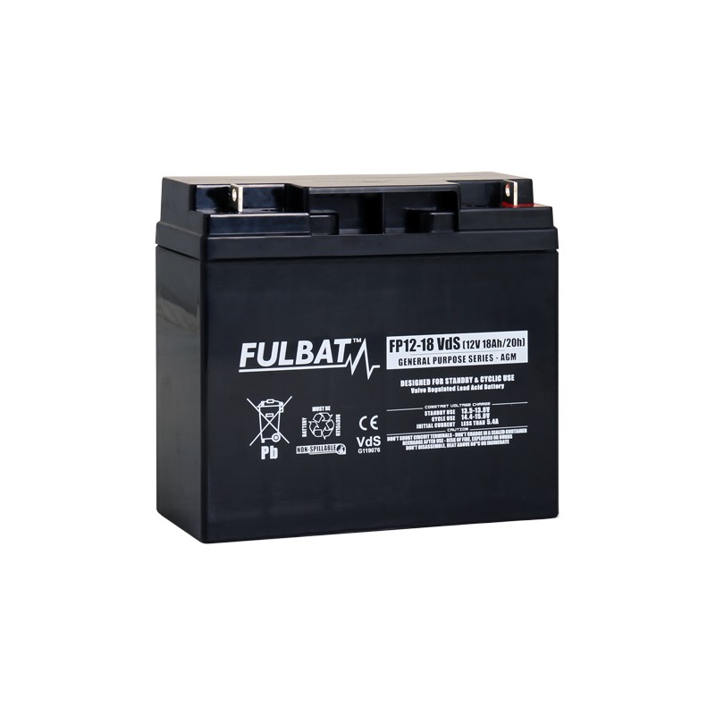Batteria stazionaria UPS Fulbat FP12-18 12V 18Ah AGM