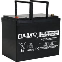 Batteria stazionaria UPS Fulbat FP12-80 12V 80Ah AGM