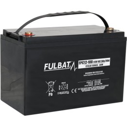 Mobility scooter battery Fulbat FPC12-100 12V 107.2Ah AGM